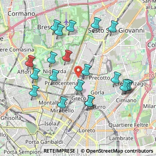 Mappa Viale dell'Innovazione, 20125 Milano MI, Italia (2.128)