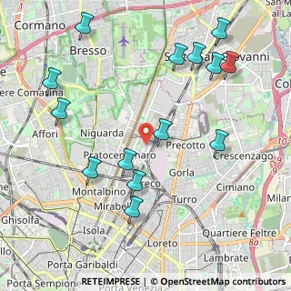 Mappa Viale dell'Innovazione, 20125 Milano MI, Italia (2.38143)