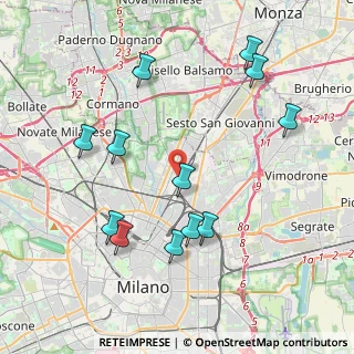 Mappa Viale dell'Innovazione, 20125 Milano MI, Italia (4.31917)