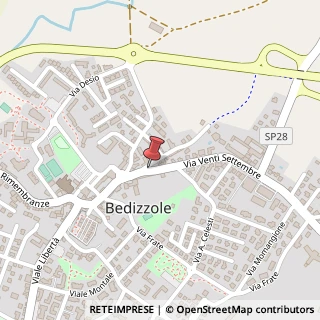Mappa Via Guglielmo Marconi, 1, 25081 Bedizzole, Brescia (Lombardia)