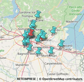 Mappa Via Leonardo da Vinci, 25086 Rezzato BS, Italia (10.3835)