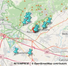 Mappa Via Leonardo da Vinci, 25086 Rezzato BS, Italia (2.76917)