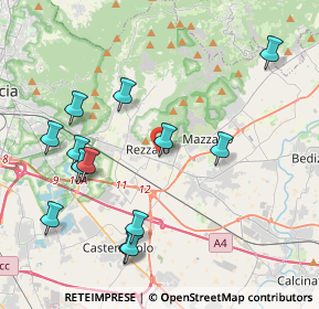 Mappa Via Leonardo da Vinci, 25086 Rezzato BS, Italia (4.43)