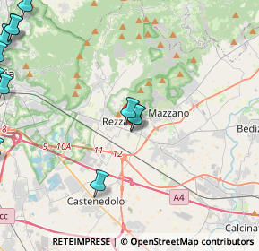 Mappa Via Leonardo da Vinci, 25086 Rezzato BS, Italia (6.64143)