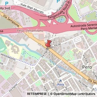 Mappa Via Figino, 1, 20016 Pero, Milano (Lombardia)