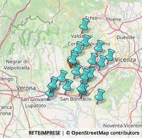 Mappa Via Cotto, 37035 San Giovanni Ilarione VR, Italia (10.7395)