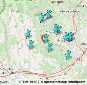 Mappa Via Cotto, 37035 San Giovanni Ilarione VR, Italia (6.56231)