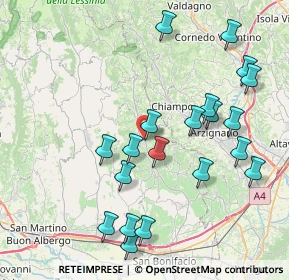 Mappa Viale dell'Industria, 37035 San Giovanni Ilarione VR, Italia (8.559)