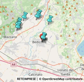Mappa Via Palazzo, 25081 Bedizzole BS, Italia (3.37636)