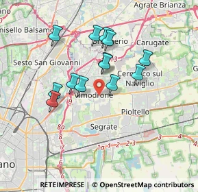 Mappa Viale delle Industrie, 20090 Vimodrone MI, Italia (3.00231)