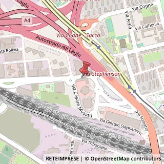 Mappa Via Giorgio Stephenson, 73, 20157 Milano, Milano (Lombardia)