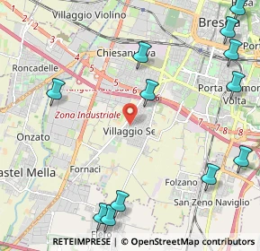 Mappa Traversa Sedicesima, 25125 Brescia BS, Italia (3.26267)