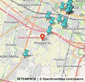 Mappa Traversa Sedicesima, 25125 Brescia BS, Italia (2.63429)