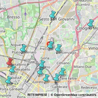 Mappa Via Don Carlo Porro, 20128 Milano MI, Italia (2.77769)