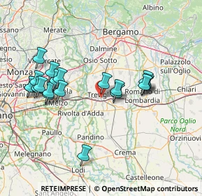 Mappa Via Roggia Vailata, 24047 Treviglio BG, Italia (15.139)