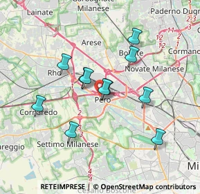 Mappa Via Emilio Alessandrini, 20016 Pero MI, Italia (3.04545)