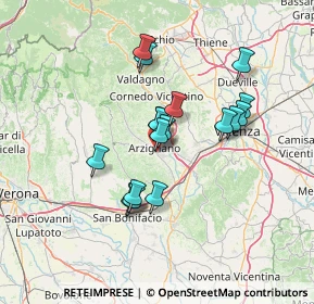 Mappa Via, 36071 Arzignano VI, Italia (11.27412)