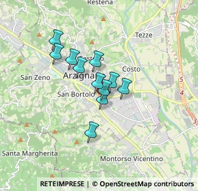 Mappa Via, 36071 Arzignano VI, Italia (1.12545)