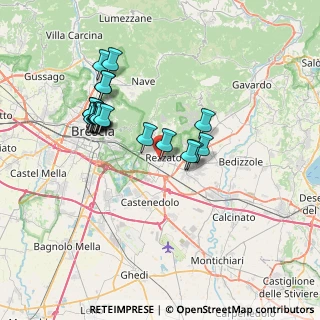 Mappa Via Mazzini, 25086 Rezzato BS, Italia (6.6935)