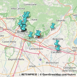 Mappa Via Mazzini, 25086 Rezzato BS, Italia (7.58056)