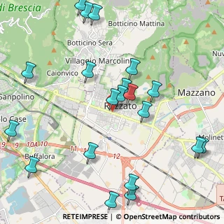 Mappa Via Mazzini, 25086 Rezzato BS, Italia (2.5)