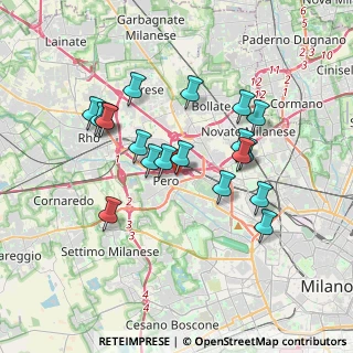 Mappa Via Vincenzo Monti, 20016 Pero MI, Italia (3.30579)