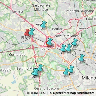 Mappa Via Vincenzo Monti, 20016 Pero MI, Italia (4.42923)