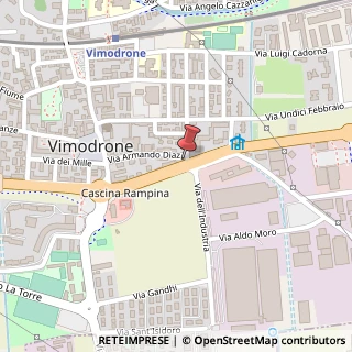 Mappa Via Antonio Gramsci, 20090 Vimodrone MI, Italia, 20090 Vimodrone, Milano (Lombardia)