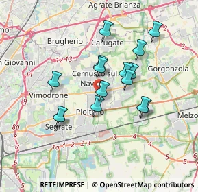 Mappa 20063 Pioltello MI, Italia (2.99533)