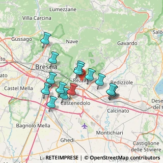 Mappa 25086 Rezzato BS, Italia (5.90733)