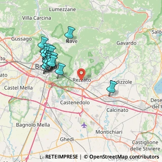 Mappa 25086 Rezzato BS, Italia (7.9385)
