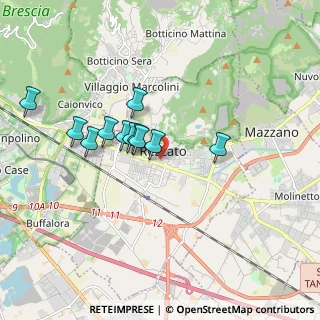 Mappa 25086 Rezzato BS, Italia (1.47636)