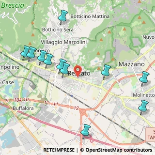 Mappa 25086 Rezzato BS, Italia (2.49545)