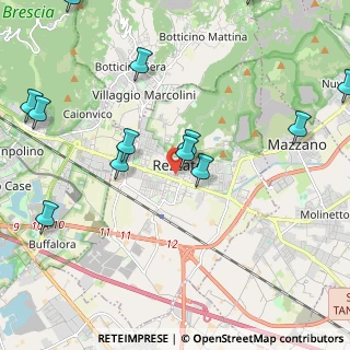Mappa 25086 Rezzato BS, Italia (2.62846)
