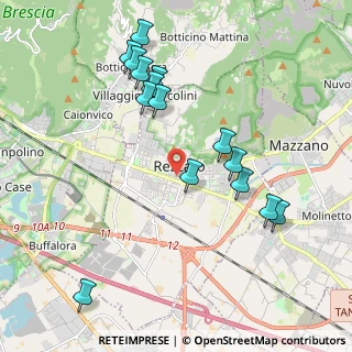 Mappa 25086 Rezzato BS, Italia (2.098)