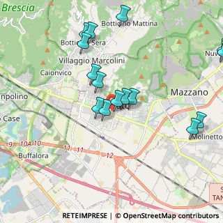 Mappa 25086 Rezzato BS, Italia (2.10133)