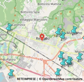 Mappa 25086 Rezzato BS, Italia (3.37933)