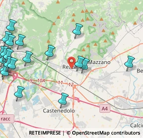 Mappa 25086 Rezzato BS, Italia (5.9015)