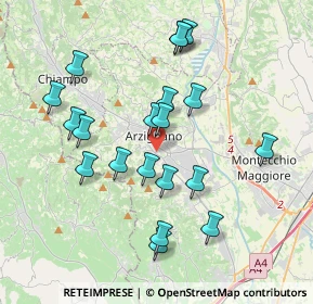 Mappa Via Puglie, 36071 Arzignano VI, Italia (3.707)