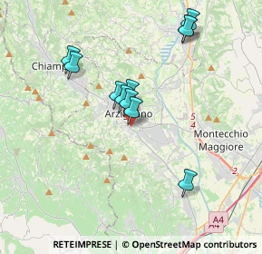 Mappa Via Puglie, 36071 Arzignano VI, Italia (3.35636)