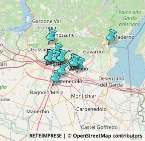 Mappa Via F. Kennedy, 25086 Rezzato BS, Italia (7.956)