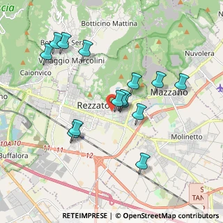 Mappa Via Fratelli Kennedy, 25080 Rezzato BS, Italia (1.80071)