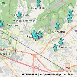 Mappa Via Fratelli Kennedy, 25080 Rezzato BS, Italia (2.3)