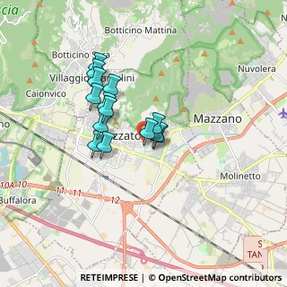 Mappa Via Fratelli Kennedy, 25080 Rezzato BS, Italia (1.31429)