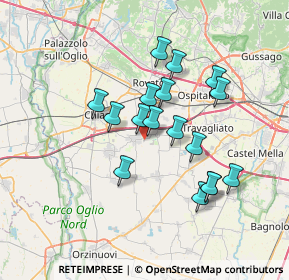 Mappa Via Bargnana, 25038 CASTREZZATO BS, Italia (6.01824)