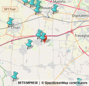 Mappa Via Bargnana, 25038 CASTREZZATO BS, Italia (6.21857)