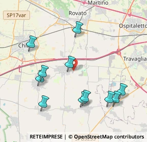 Mappa Via Bargnana, 25038 CASTREZZATO BS, Italia (4.27455)