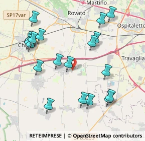 Mappa Via Bargnana, 25038 CASTREZZATO BS, Italia (4.4775)