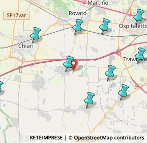 Mappa Via Bargnana, 25038 CASTREZZATO BS, Italia (5.70583)