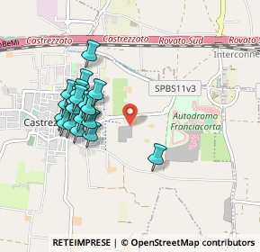 Mappa Via Bargnana, 25038 CASTREZZATO BS, Italia (0.853)